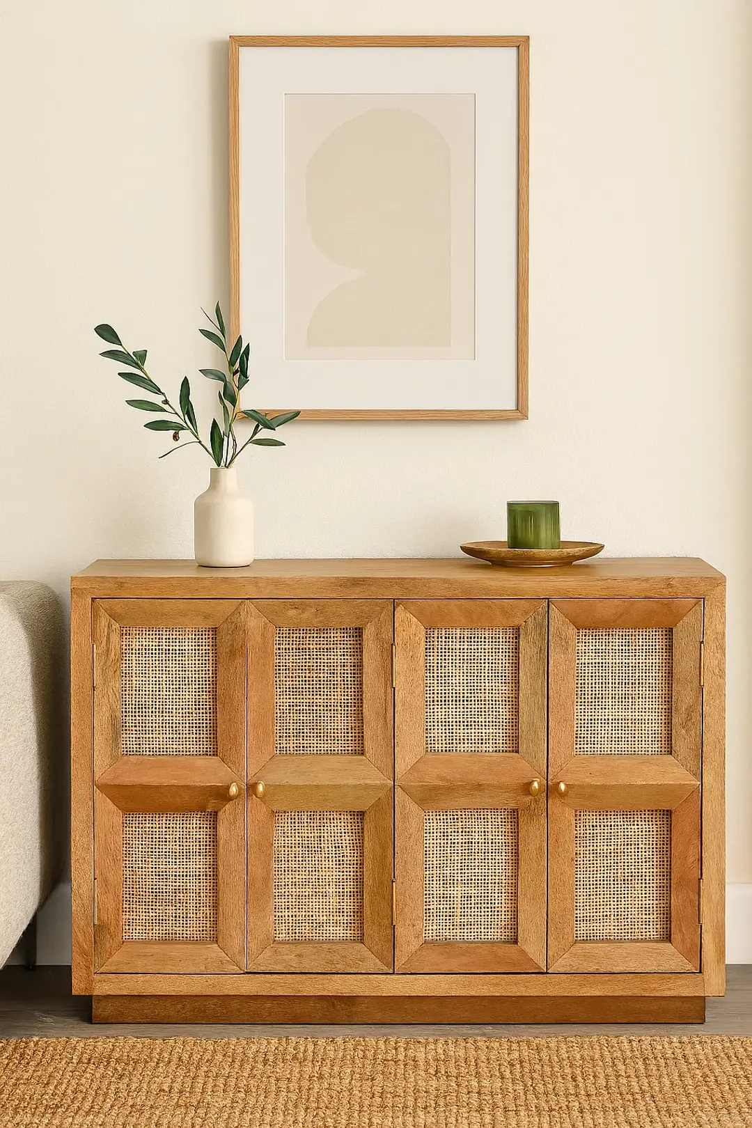 Shore Light Tone Four-door Cabinet Shore Light Tone Four-door Cabinet