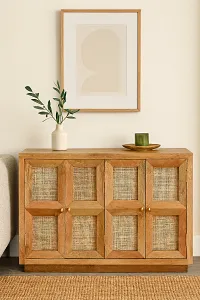 Shore Light Tone Four-door Cabinet