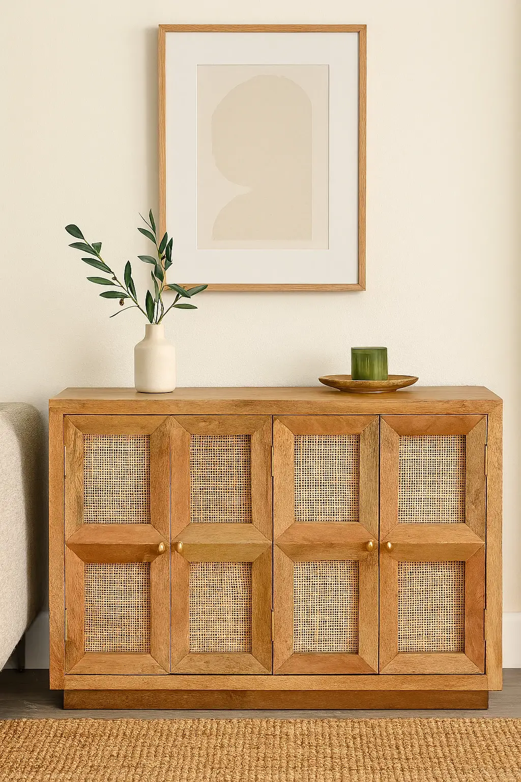 Shore Light Tone Four-door Cabinet Shore Light Tone Four-door Cabinet
