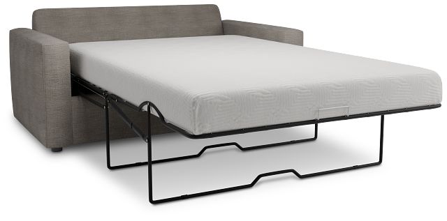 Siesta Victory Gray Fabric Memory Foam Sleeper