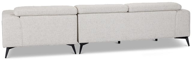 Alina Beige Fabric Right Chaise Sectional