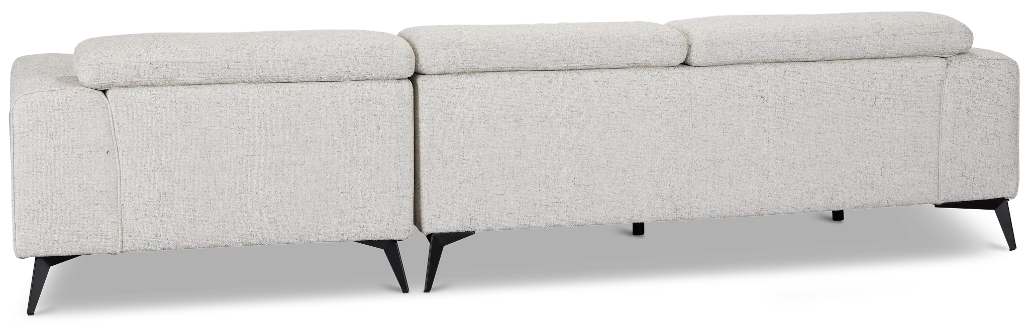 Alina Beige Fabric Right Chaise Sectional Alina Beige Fabric Right Chaise Sectional