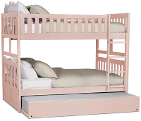 Charleston Pink Trundle Bunk Bed