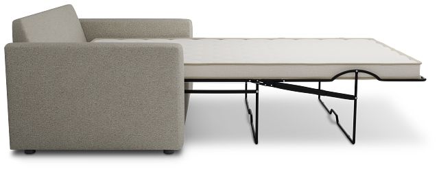 Siesta Elite Gray Fabric Innerspring Sleeper