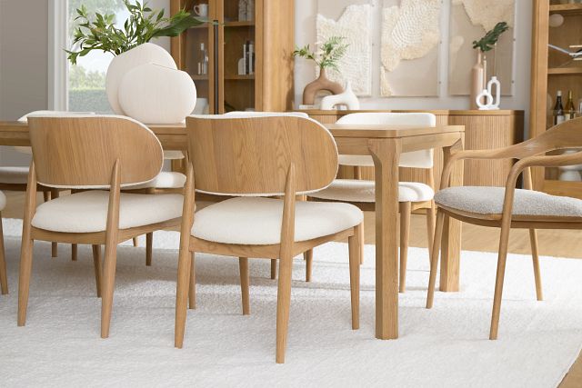 Gables Light Tone Upholstered Side Chair