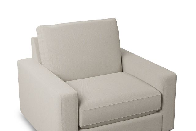 Edgewater Peyton Beige Swivel Chair