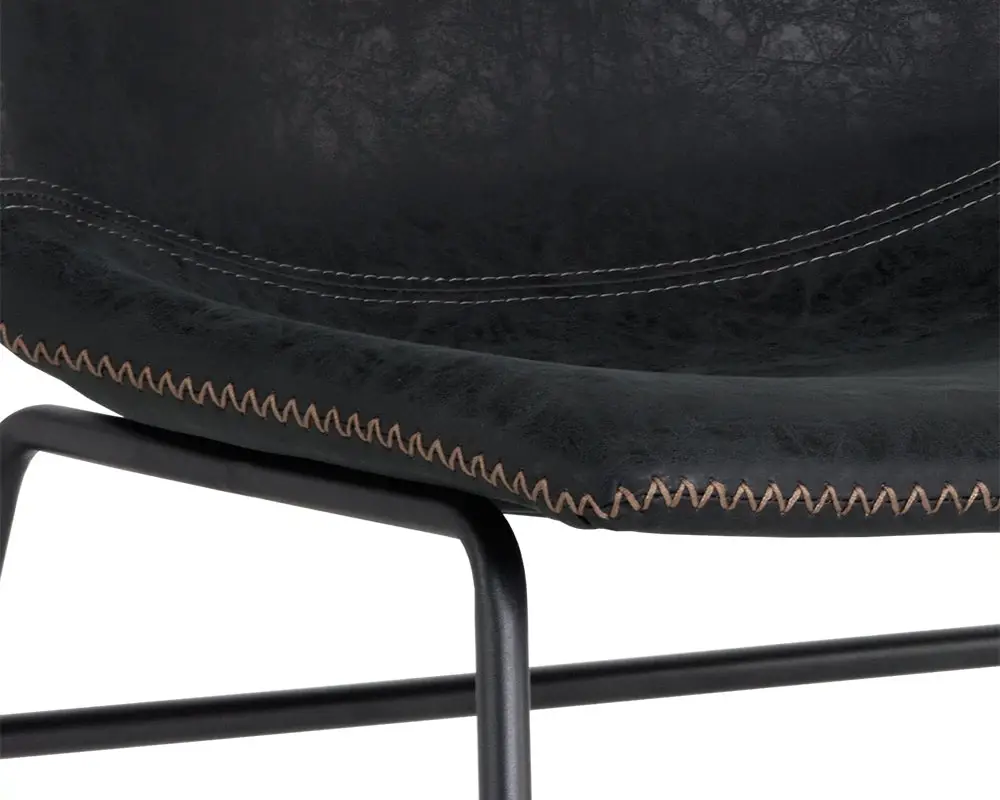 Ozark Black Upholstered Side Chair Ozark Black Upholstered Side Chair