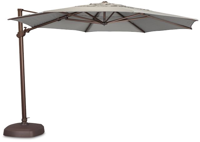 Abacos Gray Cantilever Umbrella Set (0)