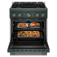 Kitchenaid 930 Series Green Gas Range