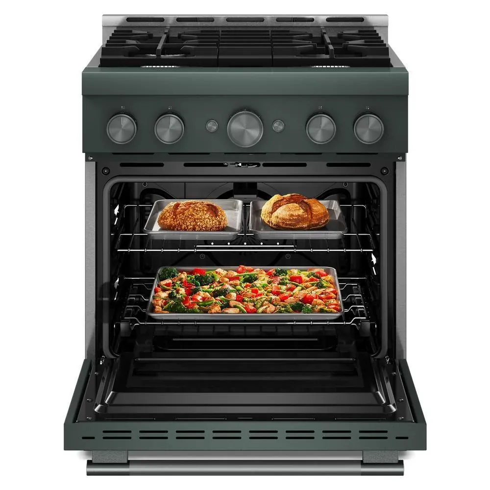 Kitchenaid 930 Series Green Gas Range