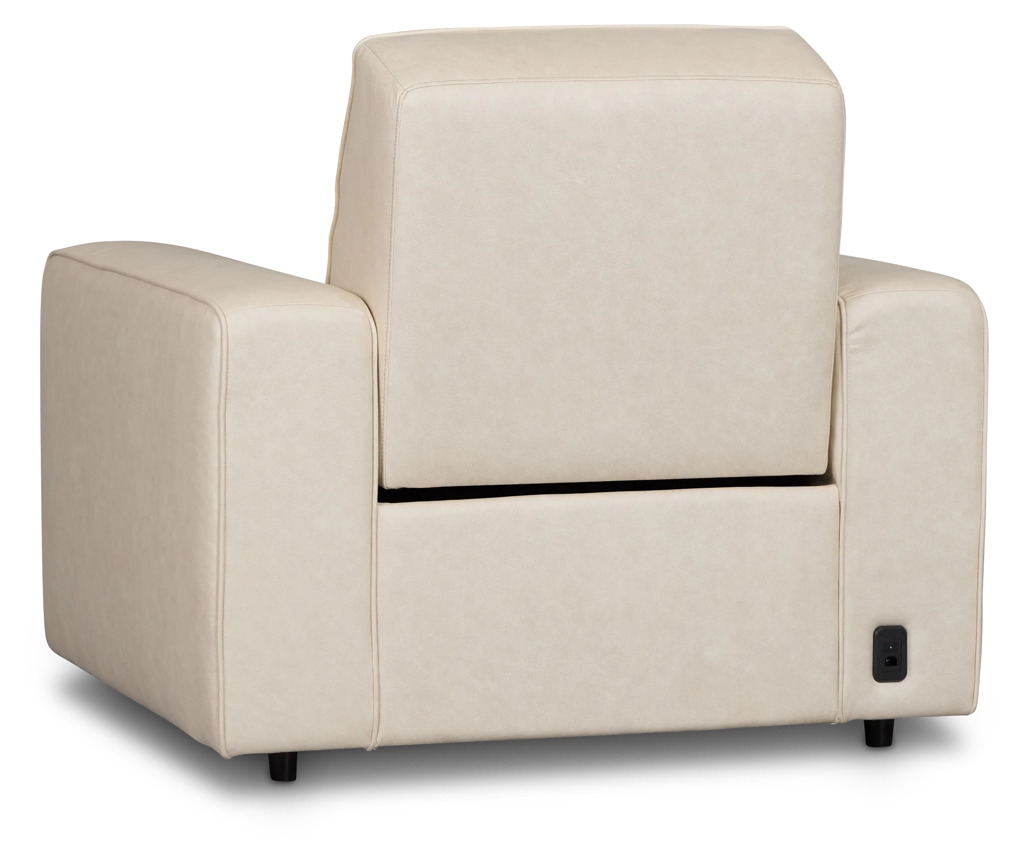 Sawyer Ivory Micro Power Recliner