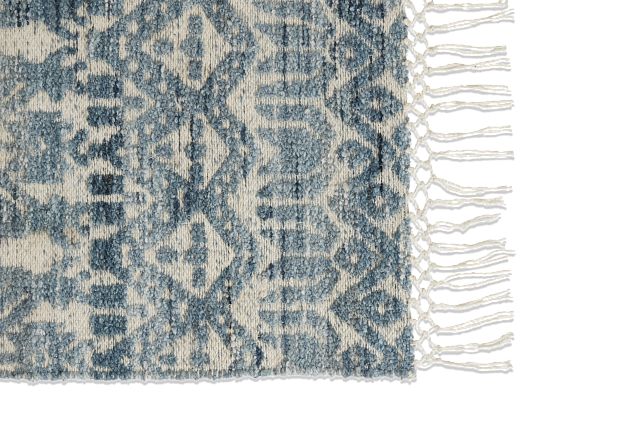Mia Blue 5x8 Area Rug