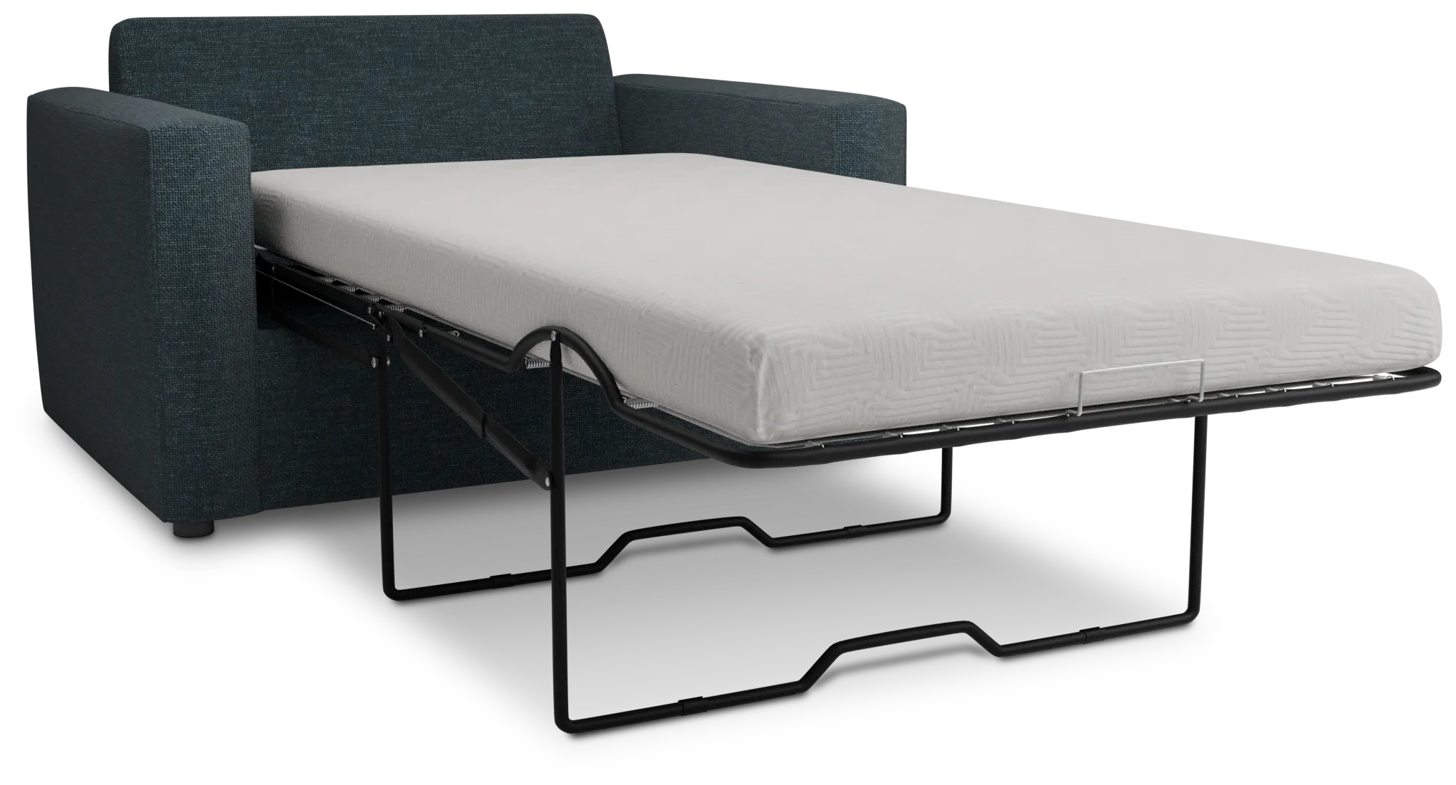 Siesta Elevation Dark Blue Fabric Cooling Memory Foam Sleeper