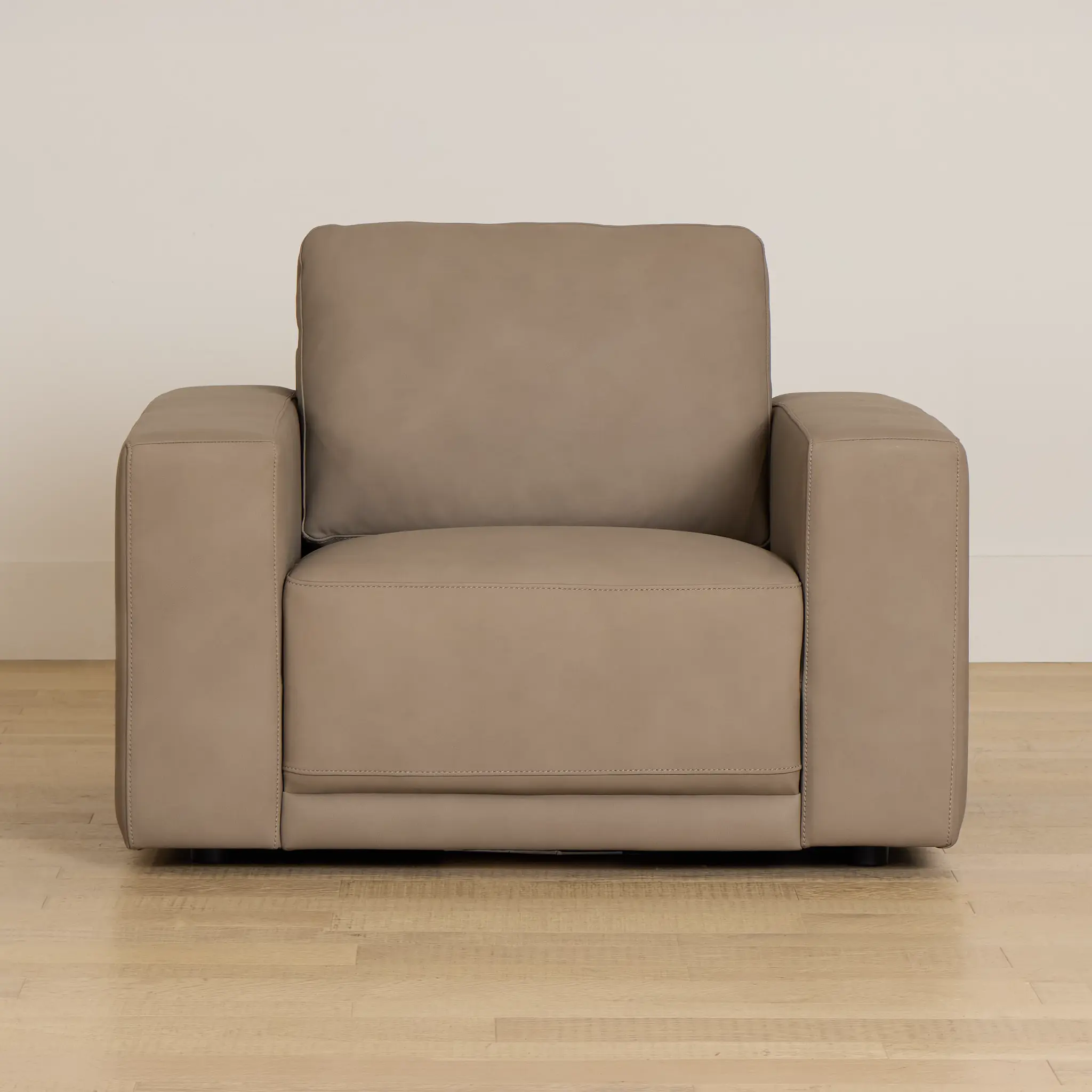 Kellan Taupe Leather Chair Kellan Taupe Leather Chair