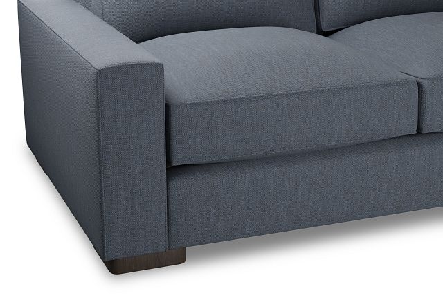 Edgewater Victory Dark Blue Medium Two-arm Sectional