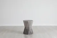 Caz Dark Gray Accent Table