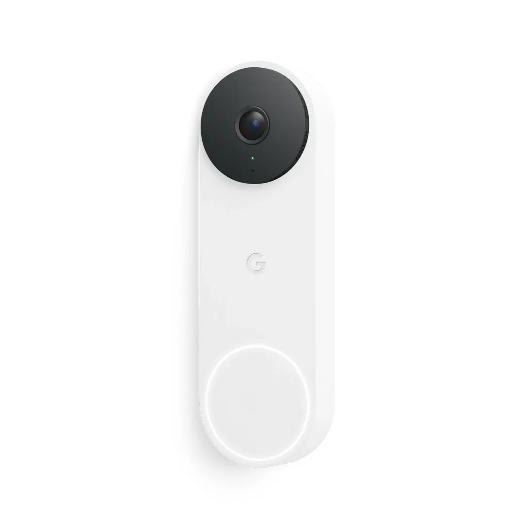 Google Nes Doorbell Wired 3rd Gen White Smart Door Bells