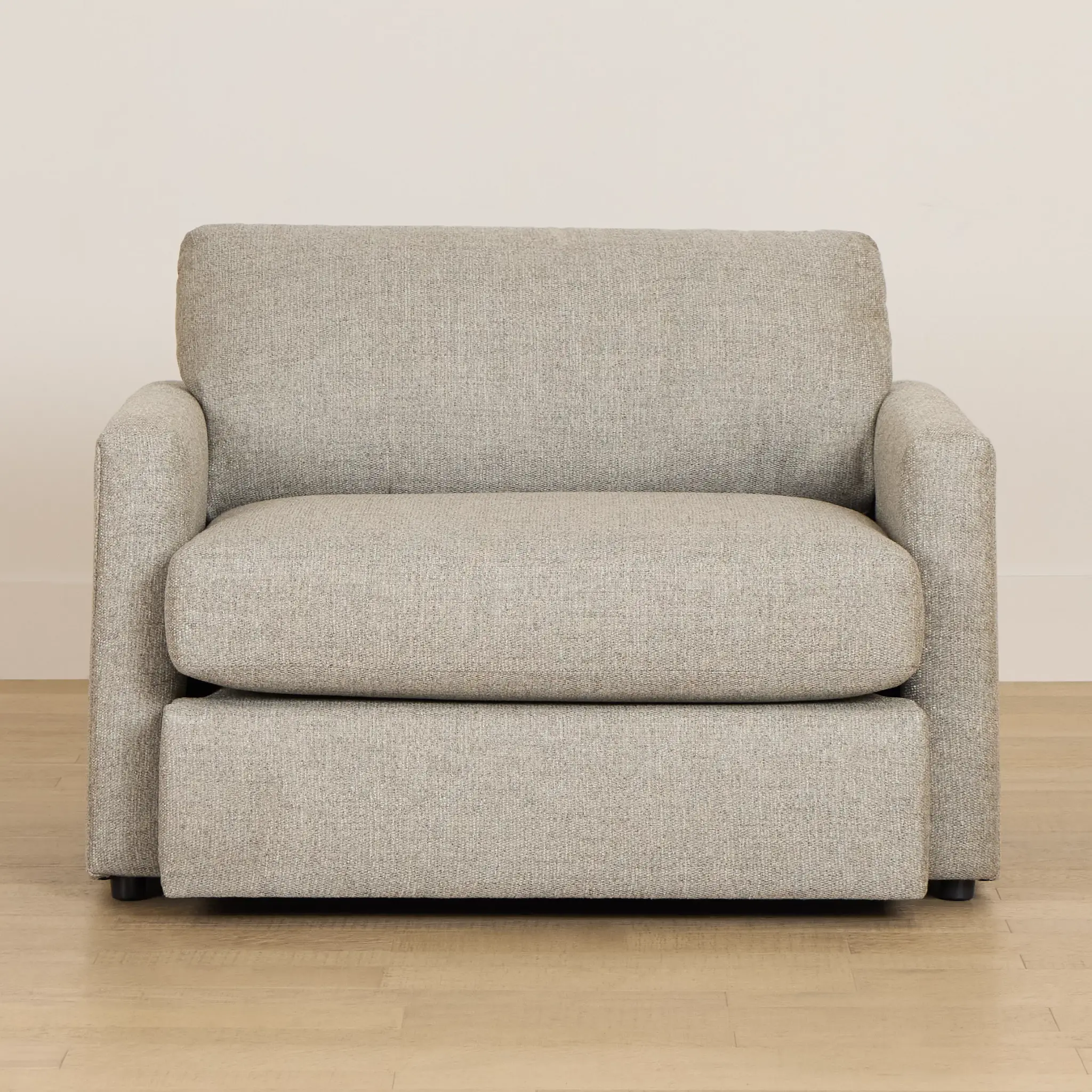 Maxwell Dark Gray Fabric Oversized Chair Maxwell Dark Gray Fabric Oversized Chair