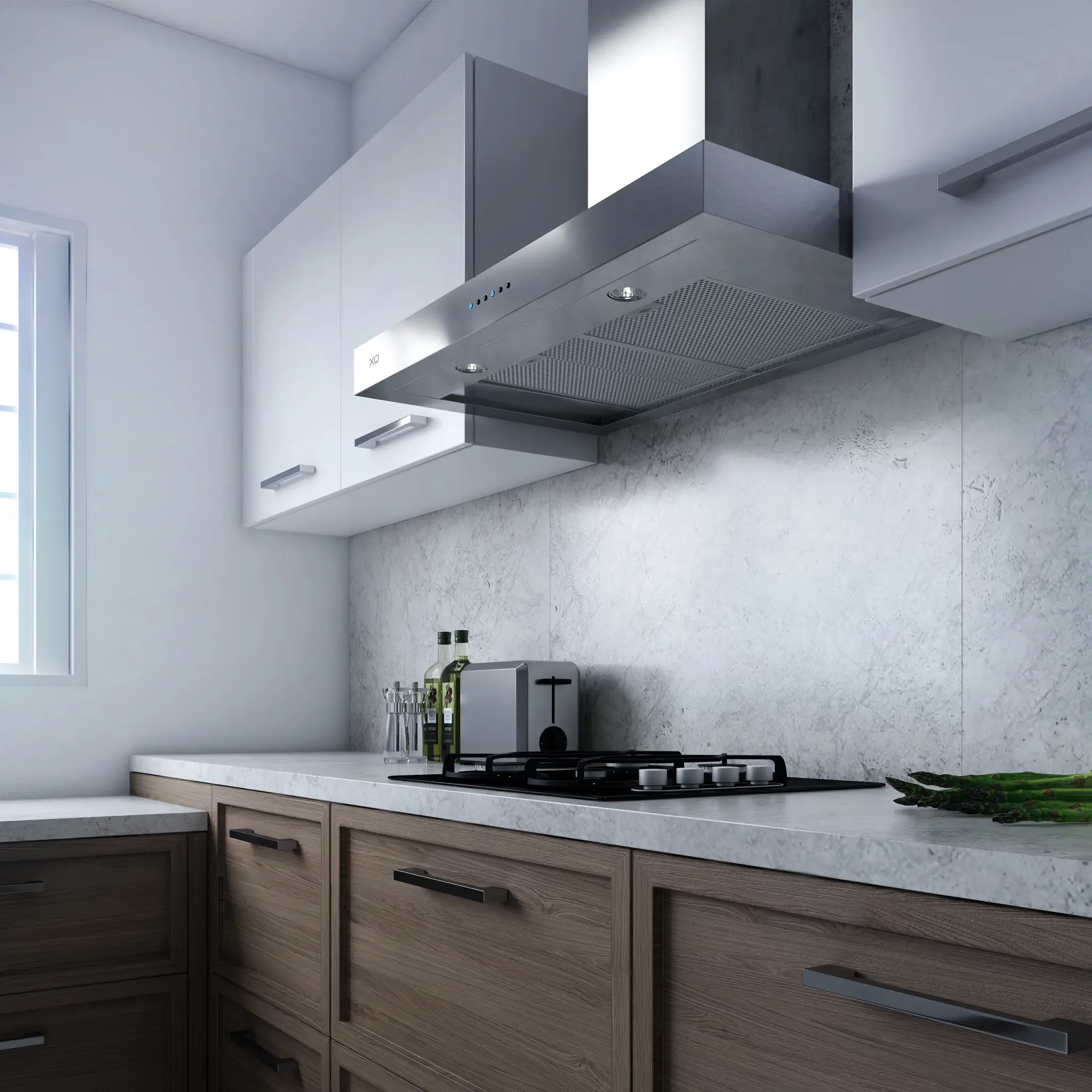 Xo Appliance 36 Series Stainless Steel 36" Convertible Vent Hood Xo Appliance 36 Series Stainless Steel 36" Convertible Vent Hood