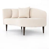 Four Hands Lali Light Beige Left Accent Chaise