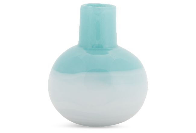 Buble Large Lt Blue Vase