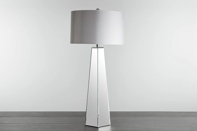 Aslan Gray Glass Table Lamp (0)