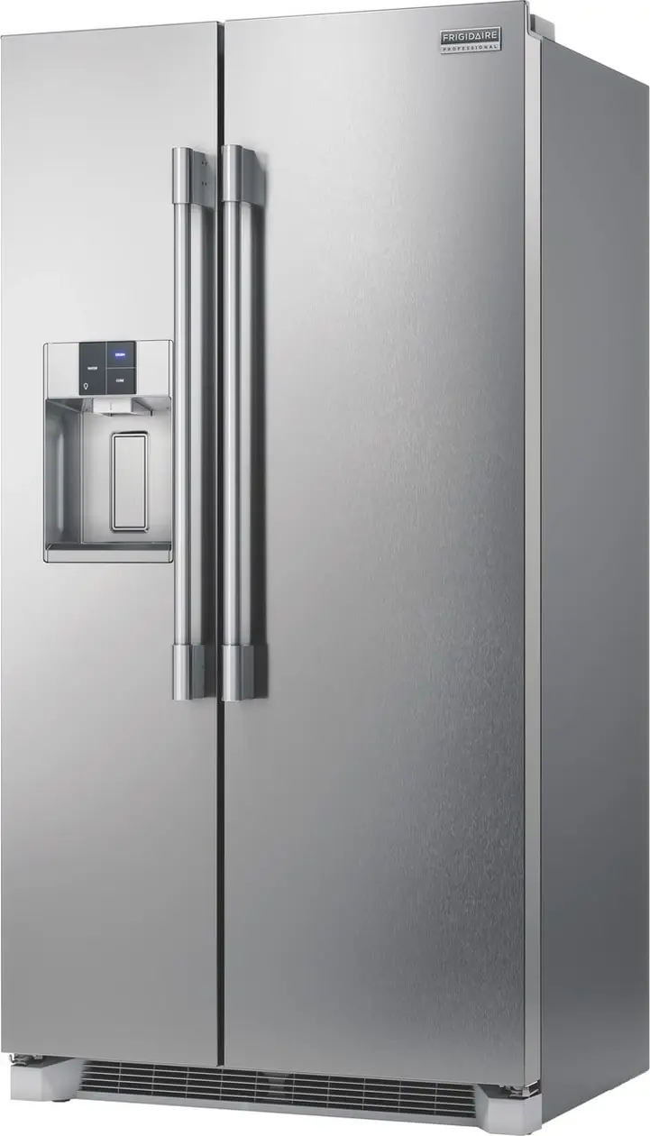 Frigidaire 2222 Series Stainless Steel Side By Side Refrigerator Frigidaire 2222 Series Stainless Steel Side By Side Refrigerator