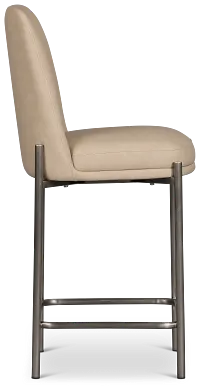 Avondale Taupe 24" Upholstered Barstool