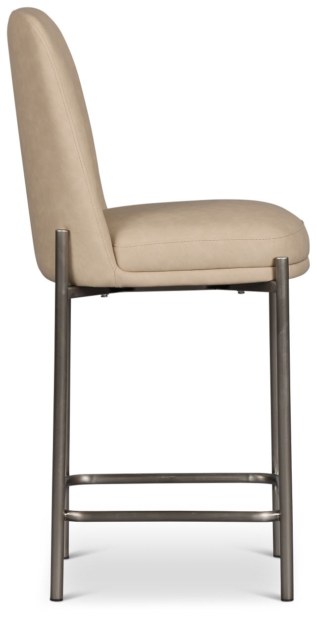 Avondale Taupe 24" Upholstered Barstool