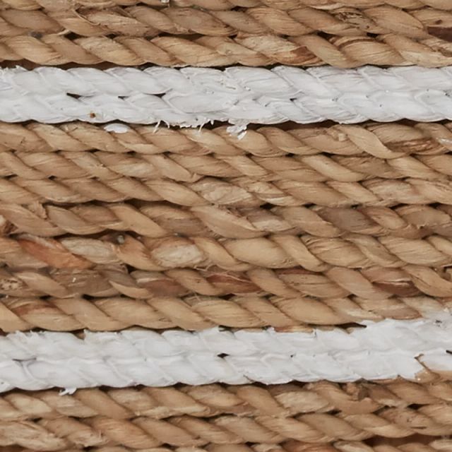 Sailor Woven Stripe Accent Stool
