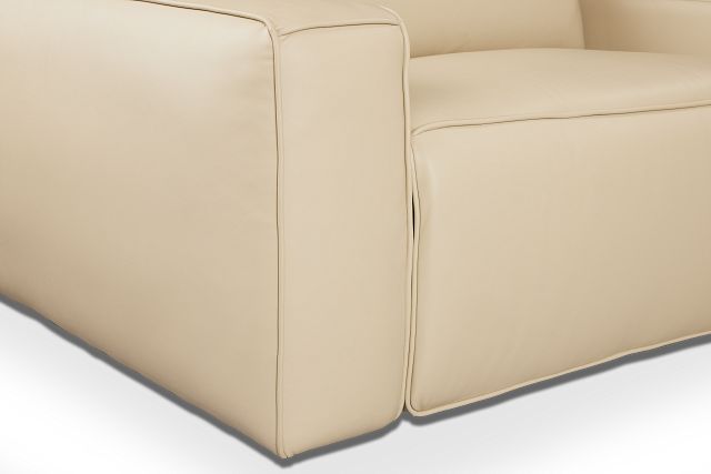 Tidal Beige Lthr/vinyl Power Reclining Sofa