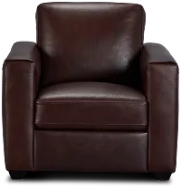 Lane Medium Brown Lthr/vinyl Chair