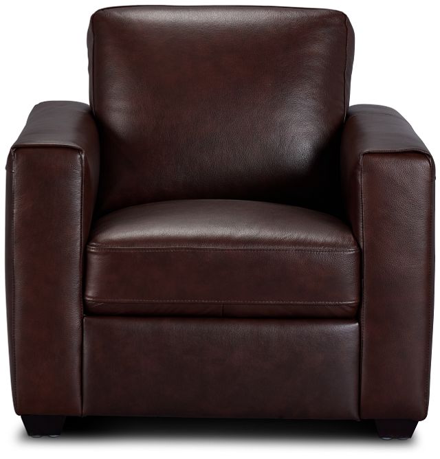 Lane Medium Brown Lthr/vinyl Chair