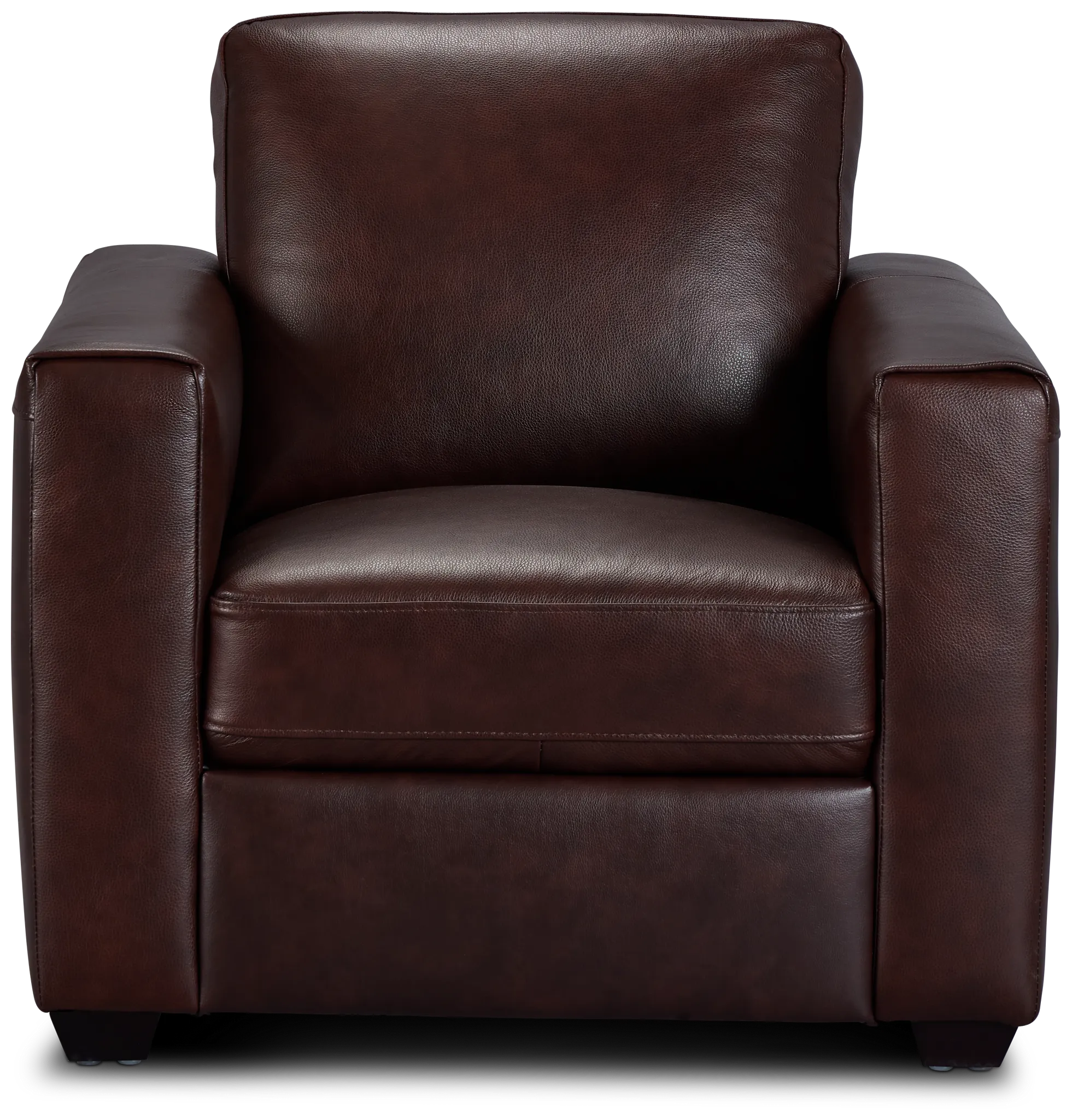 Lane Medium Brown Lthr/vinyl Chair