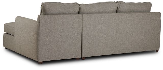 Asheville Brown Fabric Right Chaise Sectional (4)