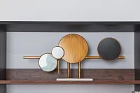 Gwen Gold Metal Tabletop Accessory