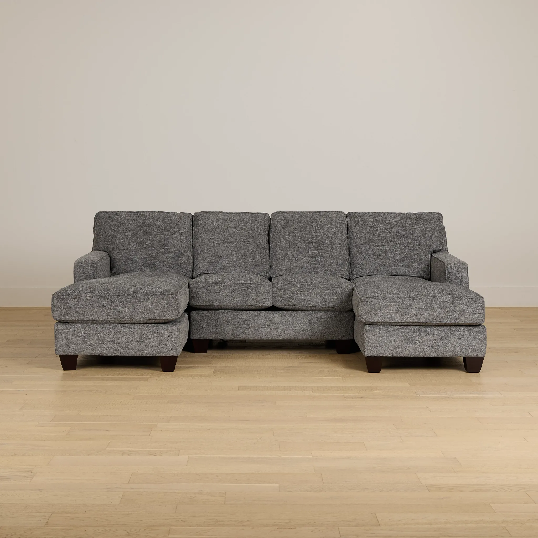 Andie Dark Gray Fabric U-shaped Sectional