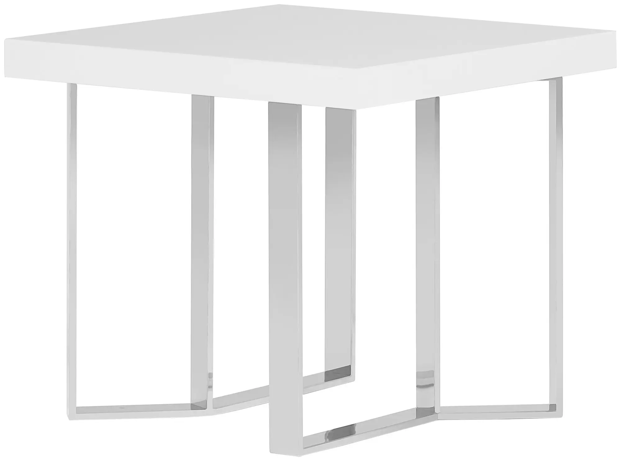 Axel White End Table Axel White End Table