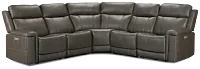 Jayden Gray Micro Small Two-arm Power Reclining Sectional