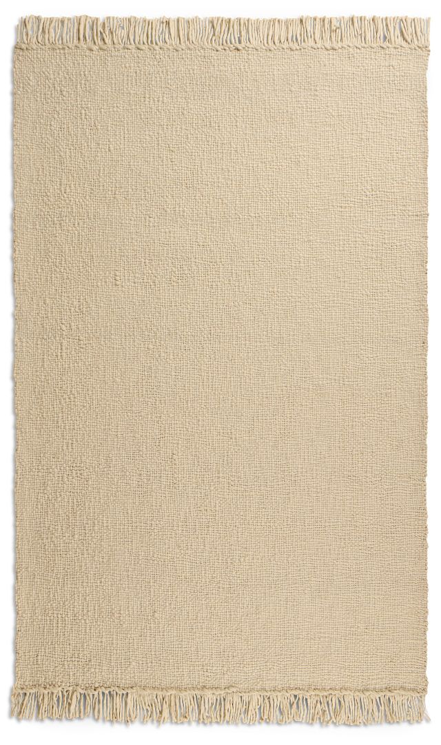 Tima White 5x8 Area Rug
