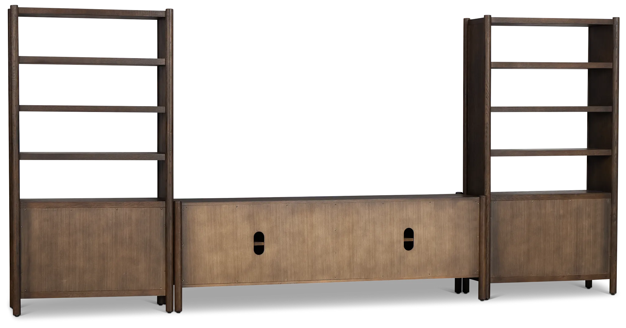 Santorini Dark Tone 84" Entertainment Wall