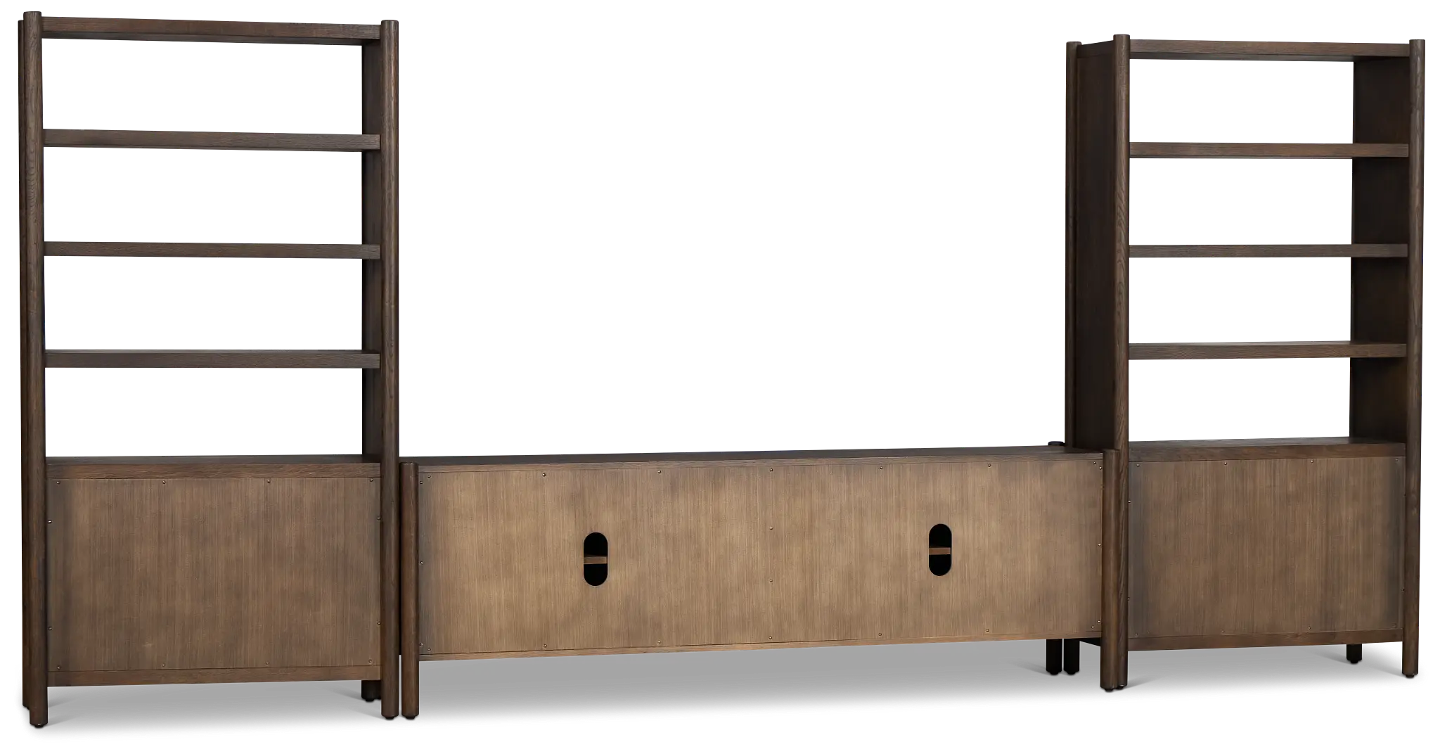 Santorini Dark Tone 84" Entertainment Wall Santorini Dark Tone 84" Entertainment Wall