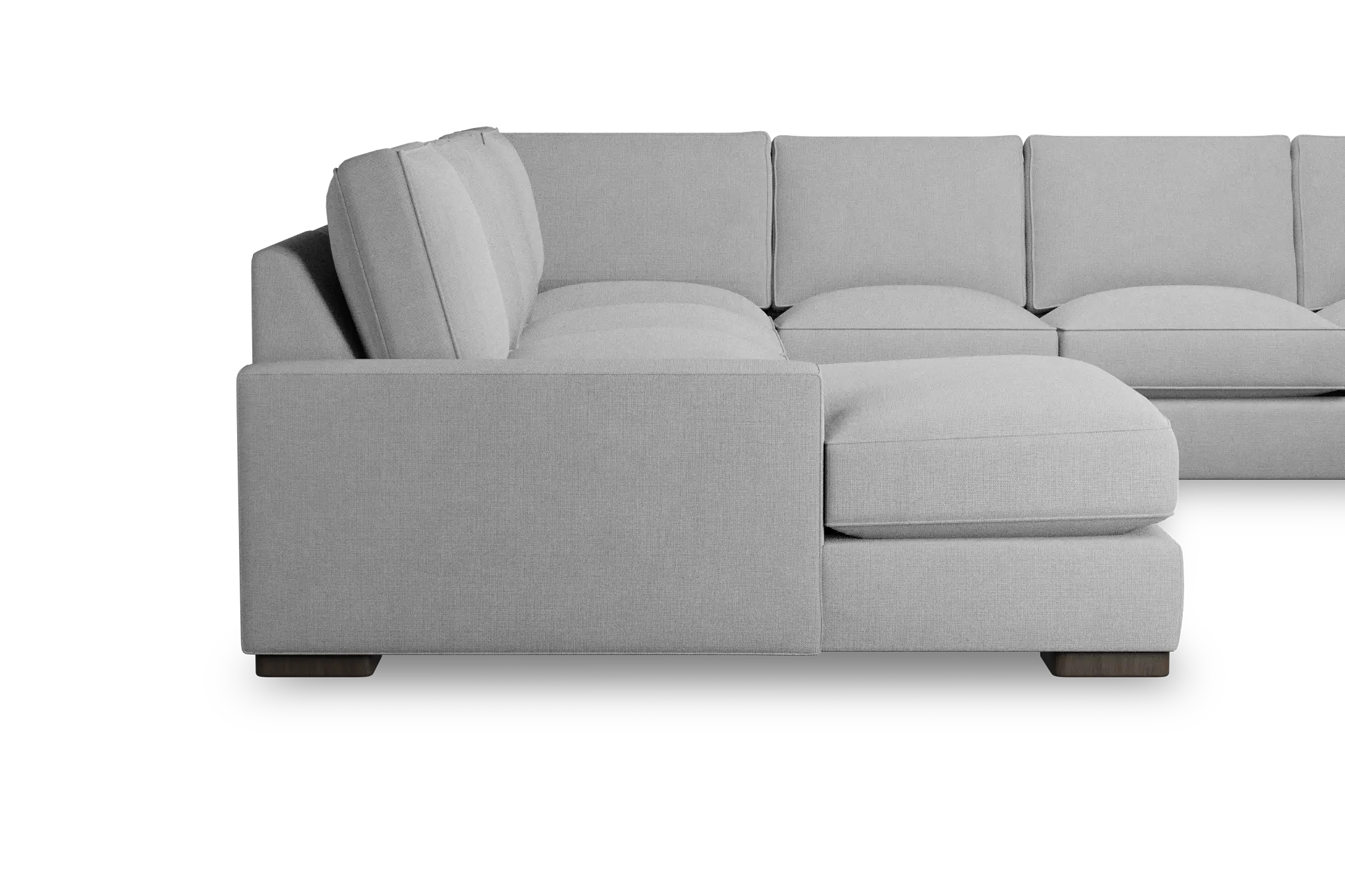 Edgewater Suave Gray Large Left Chaise Sectional Edgewater Suave Gray Large Left Chaise Sectional