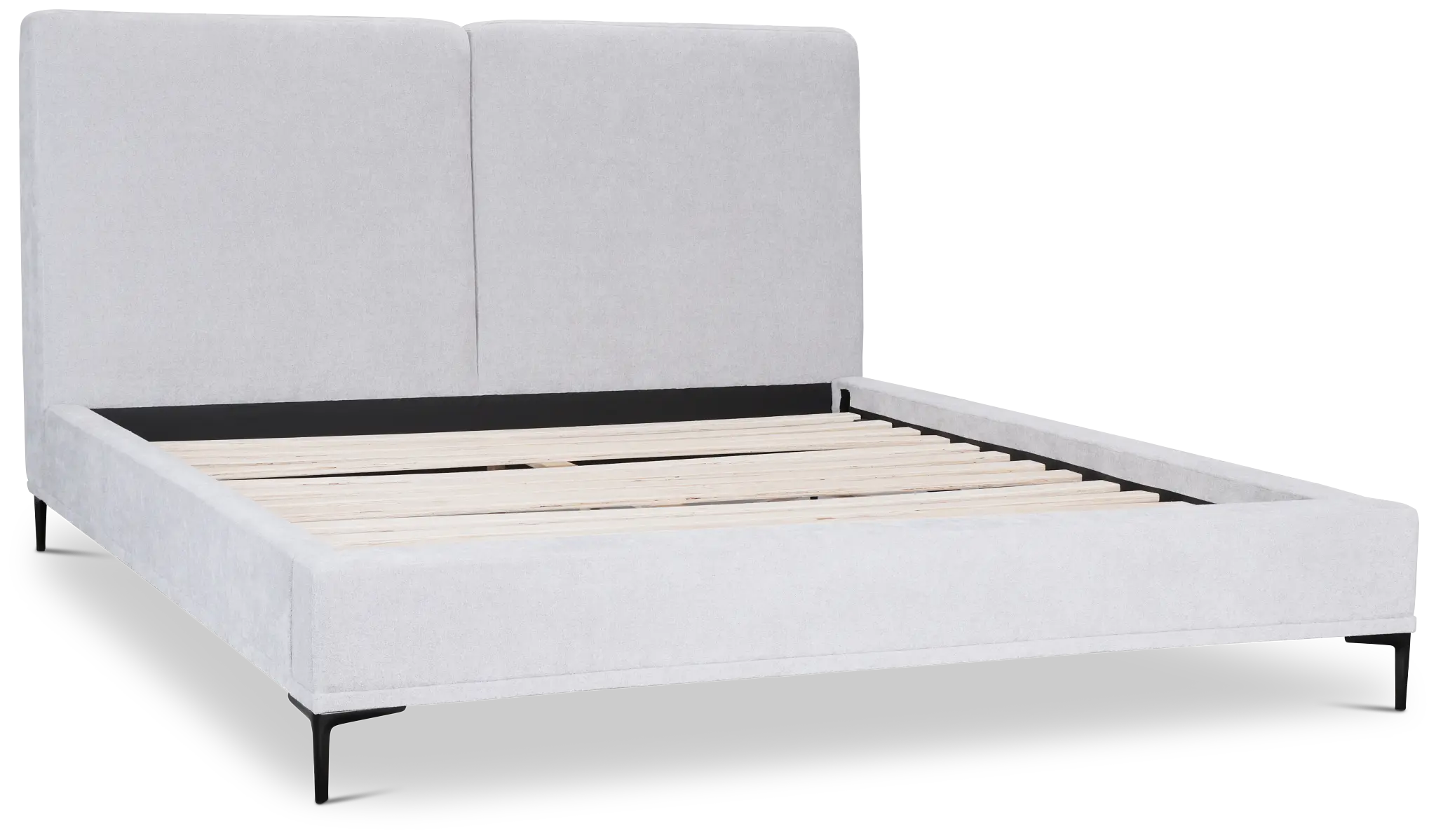 Emit Light Gray Uph Panel Bed Emit Light Gray Uph Panel Bed