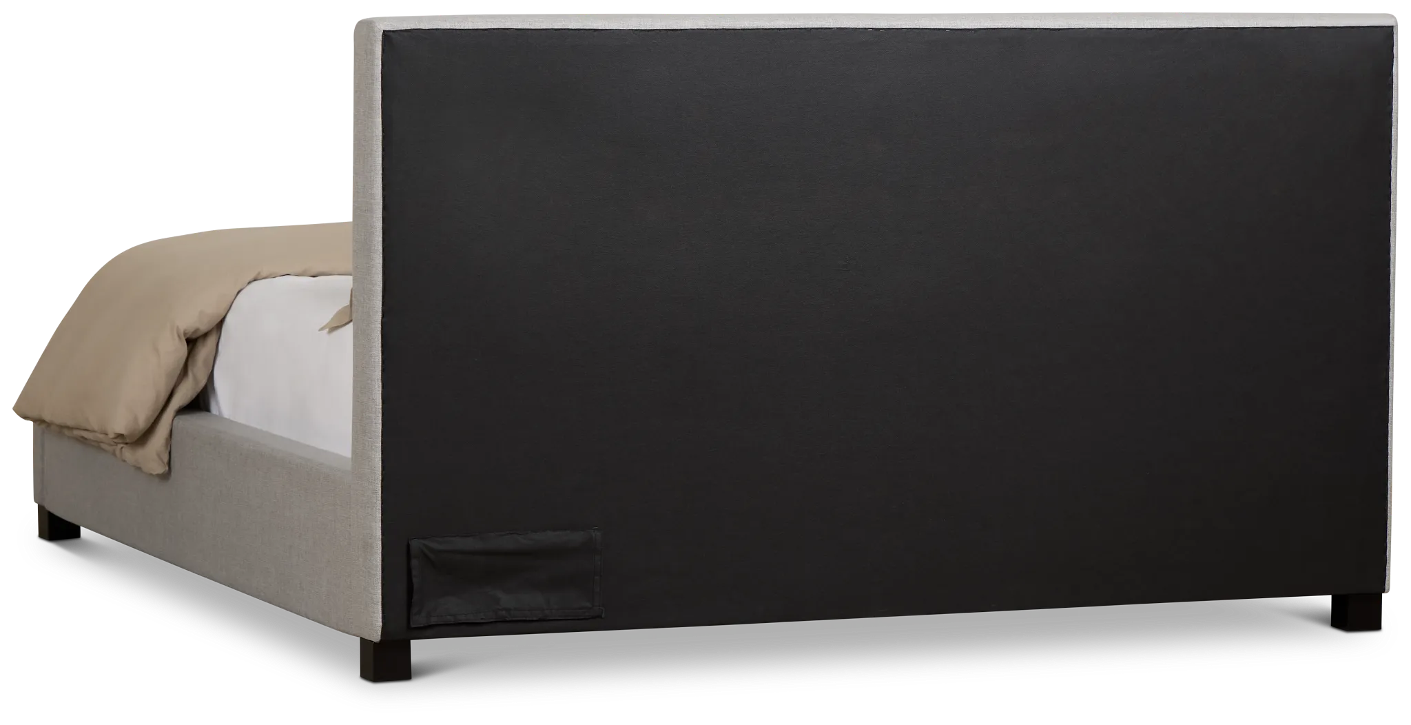 Monica Light Gray Uph Platform Bed