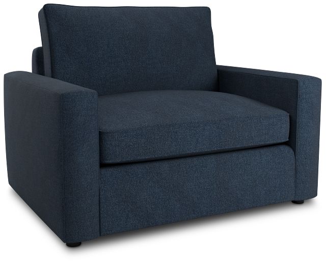 Siesta Maguire Blue Fabric Memory Foam Sleeper