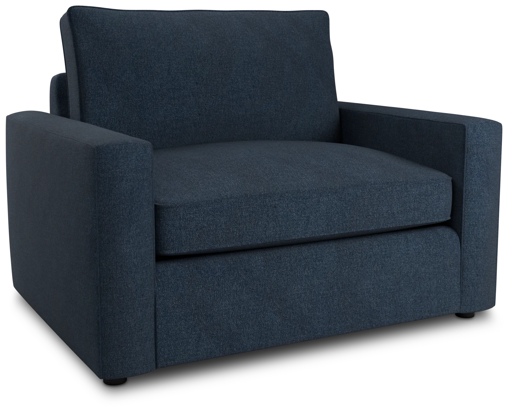 Siesta Maguire Blue Fabric Memory Foam Sleeper