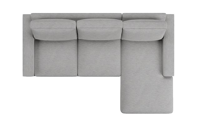 Edgewater Maguire Gray Right Chaise Sectional