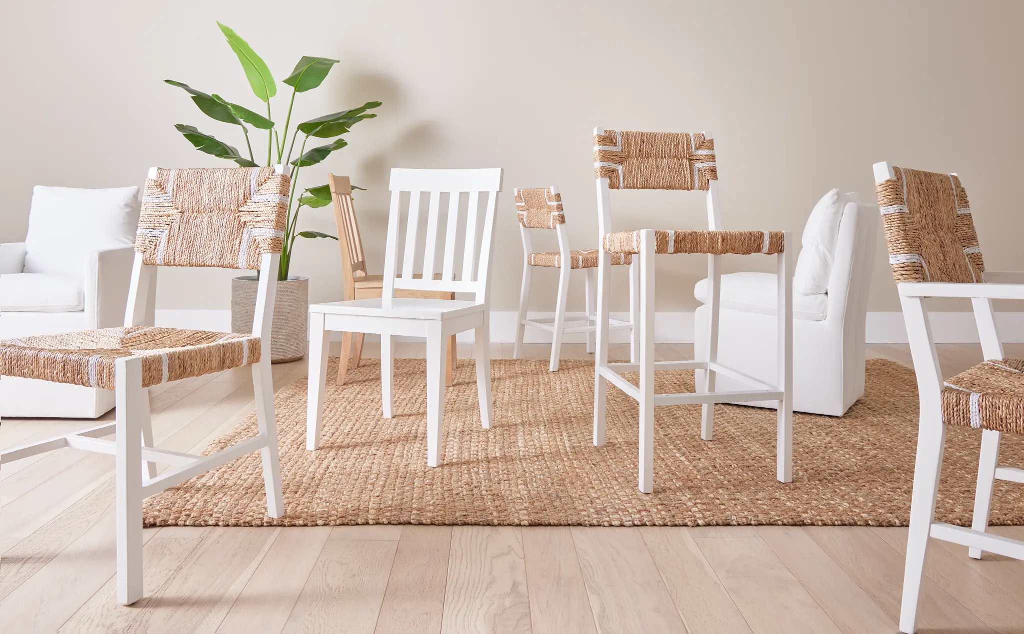 Nantucket Light Tone 30" Woven Barstool Nantucket Light Tone 30" Woven Barstool