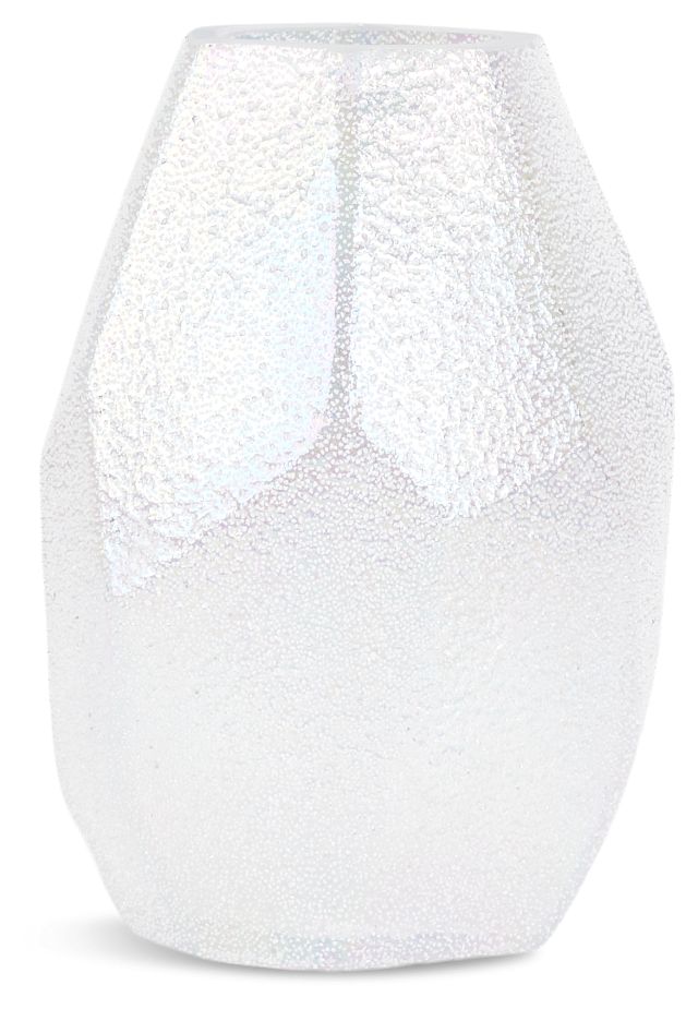 Silvia small silver vase